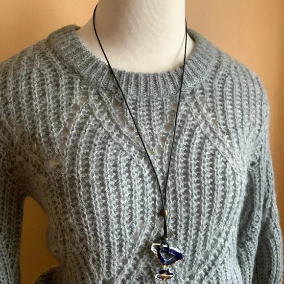 ABERCROMBIE & FITCH Wool/Alpaca Cable Knit Sweater Size S - Picture 5 of 16